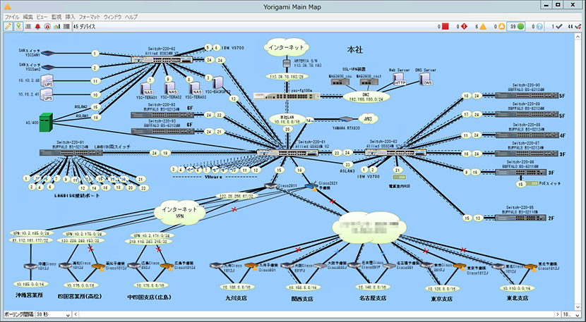 ネットワーク構成イメージ図